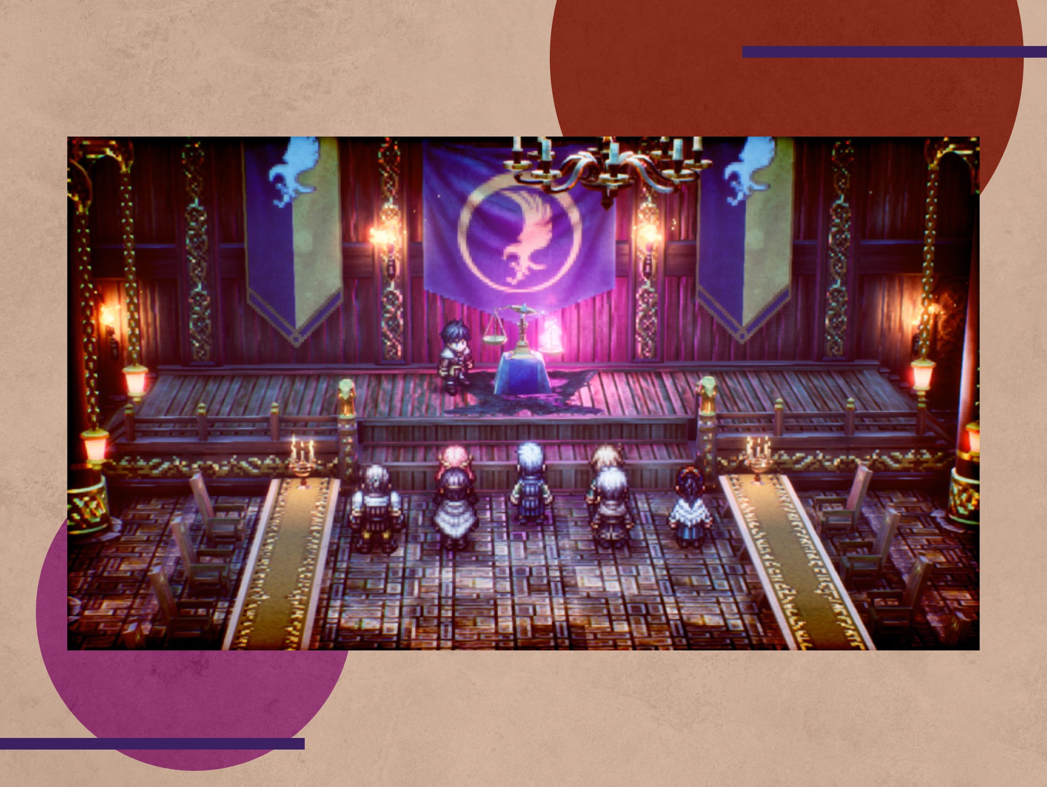 Nintendo Switch OCTOPATH TRAVELER I II&TRIANGLE STRATEGY Triangle Strategy The Spiritual Successor to Octopath Traveler is